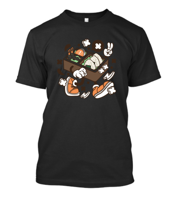 Bento For Animated Characters Comics And Pop Culture Classic Cartoon Style Bento Characters T-Shirt