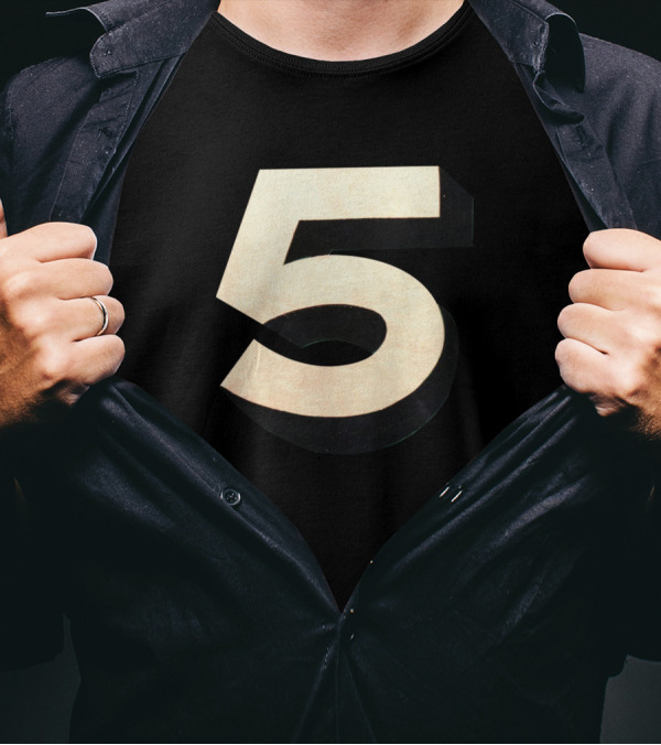 Different Number Five T-Shirt