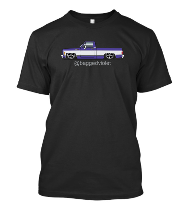 Bagged Violet Custom Order Truck T-Shirt