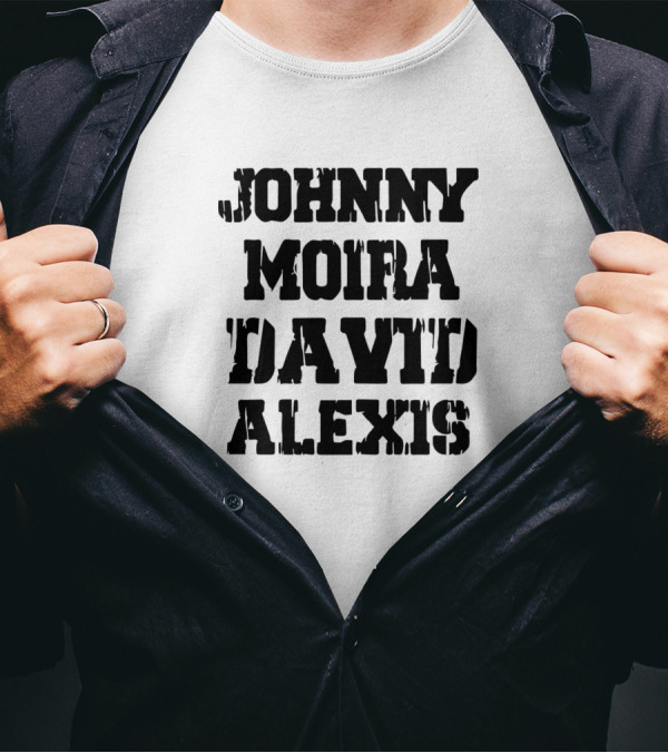 Johnny Moira David Alexis Schitt's Creek Quartet T-Shirt