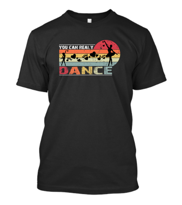 You Can Really Dance Wow Retro Sunset T-Shirt