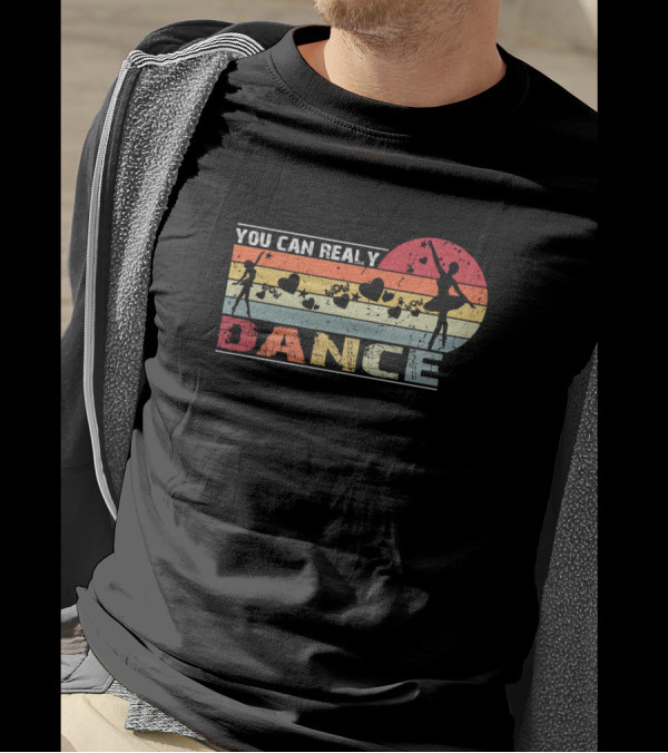 You Can Really Dance Wow Retro Sunset T-Shirt