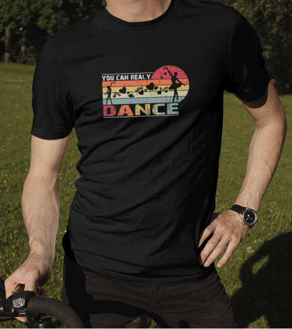 You Can Really Dance Wow Retro Sunset T-Shirt