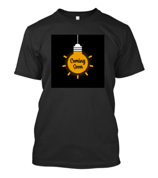 Coming Soon Light Bulb Design For New Year T-Shirt