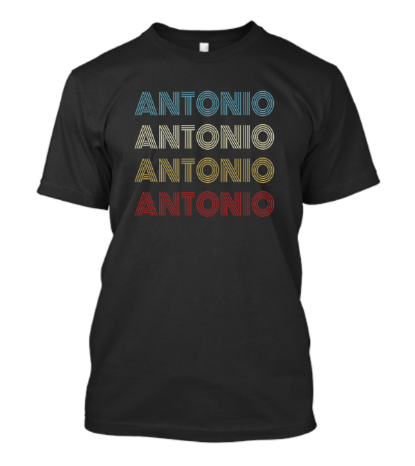 Antonio Repeated Vibrant Vintage T-Shirt