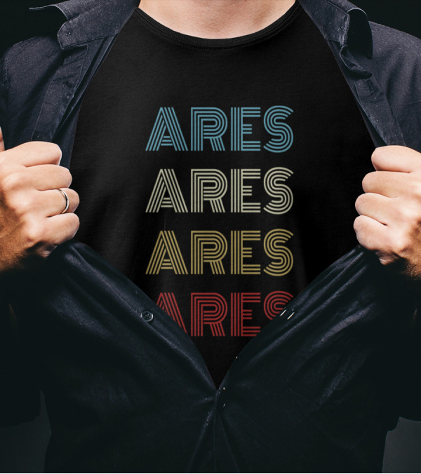 Ares Vintage Pride Multicolor T-Shirt