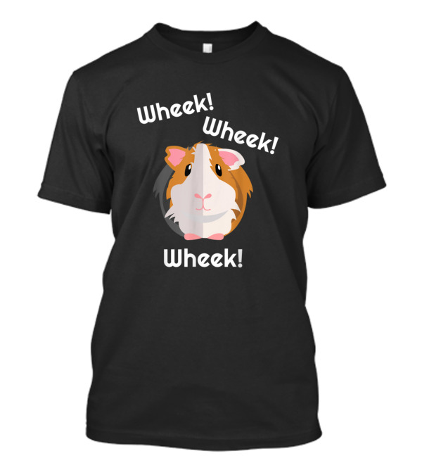 Cute And Funny Guinea Pig Wheek Owner Cavy Lover T-Shirt