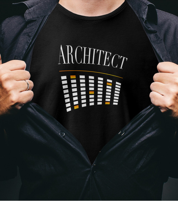 Architect Curved Soundwave Structure T-Shirt
