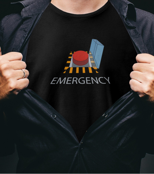Emergency Button T-Shirt