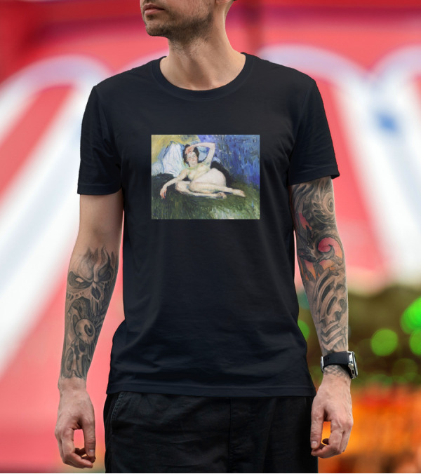 Premium T-Shirt: High Resolution Jeanne Picasso Reclining Nude T-Shirt High Resolution Jeanne Picasso Reclining Nude T-Shirt