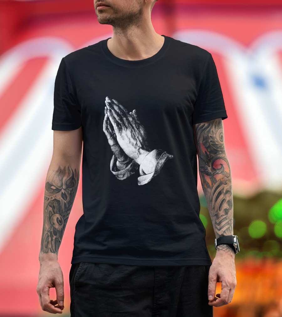 Praying Hands Albrecht Dürer Classic Art Iconic T-Shirt