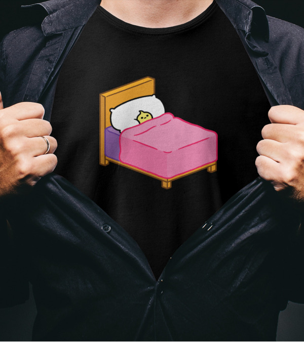 Time To Get Up Egg Pillow Bed T-Shirt