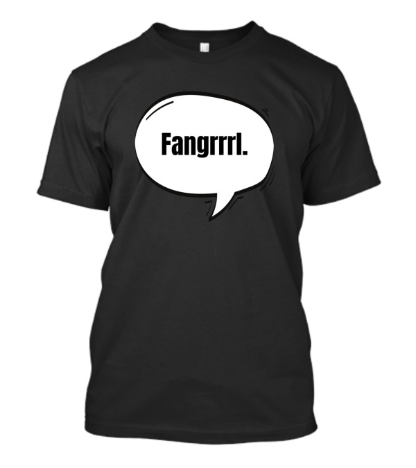 Fangrrrl Speech Bubble Comic T-Shirt