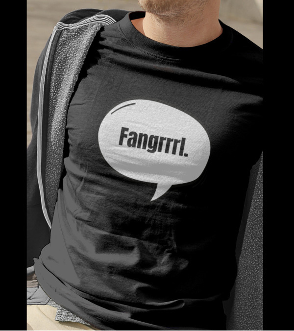 Fangrrrl Speech Bubble Comic T-Shirt