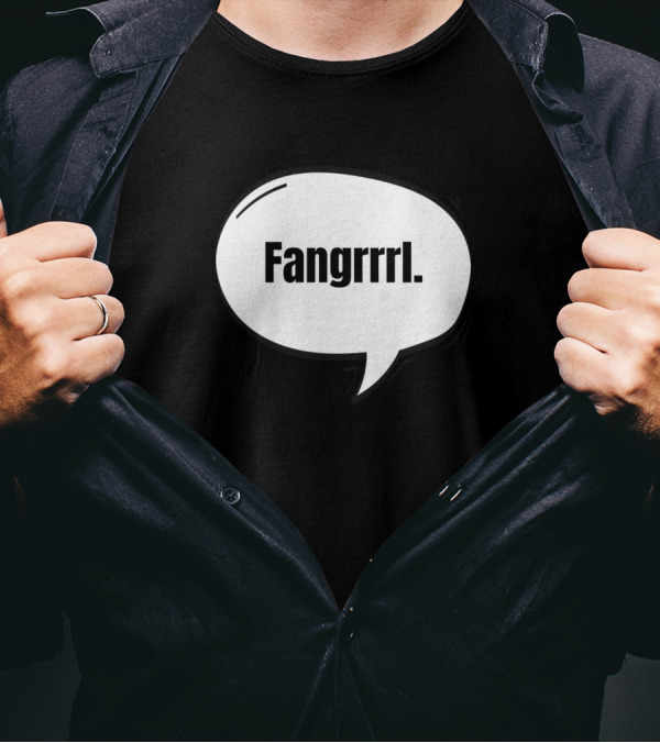 Fangrrrl Speech Bubble Comic T-Shirt