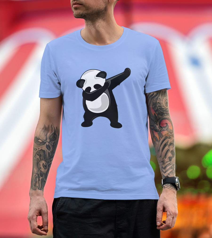 Dabbing Giant Panda Bear Dab Dance T-Shirt