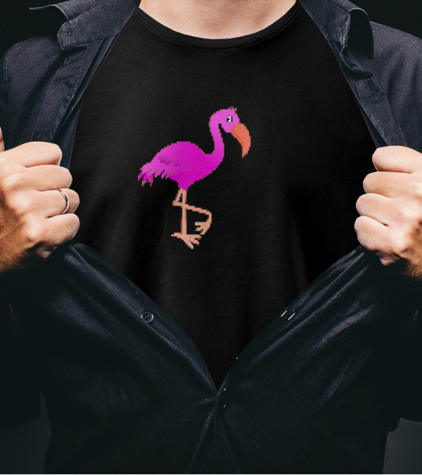 Let’s Get Flocked Up Flamingo Fun T-Shirt