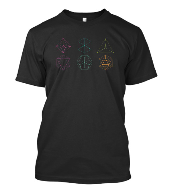 Im Not Procrastinating Role Playing Game Dice Geometry T-Shirt
