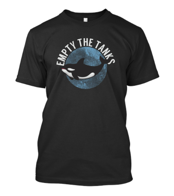 Empty The Tanks Killer Whale Orca Conservation T-Shirt