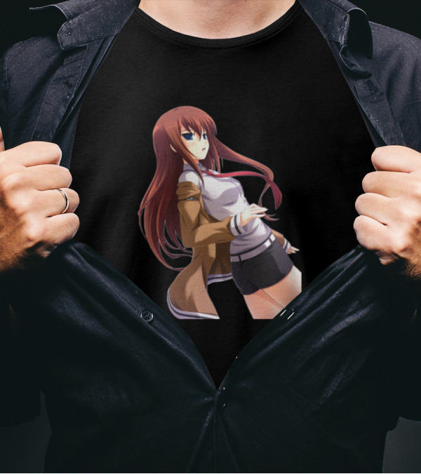 Kurisu Makise Steins Gate Anime Character T-Shirt