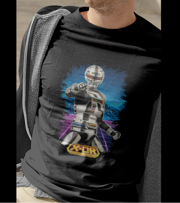 X Or Le Sh Rif De Lespace Space Sheriff Gavan Retro Sci-Fi Hero T-Shirt