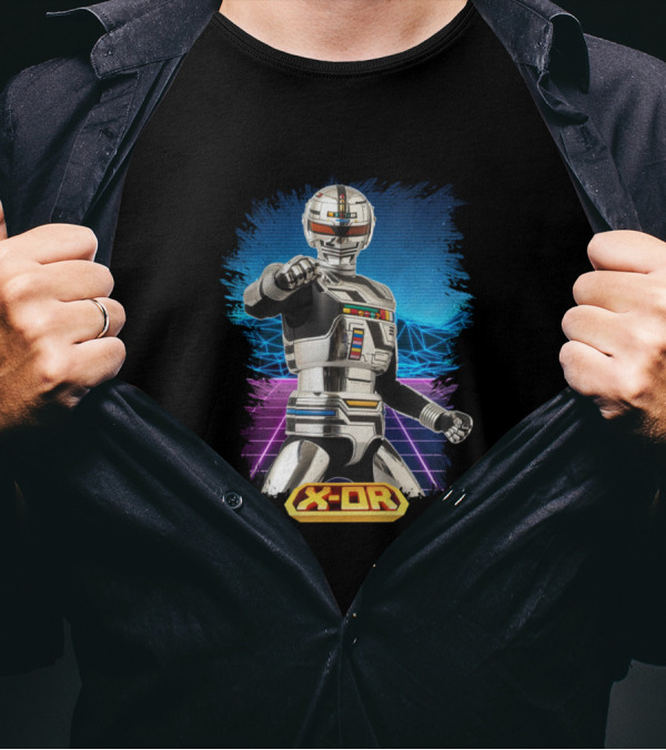 X Or Le Sh Rif De Lespace Space Sheriff Gavan Retro Sci-Fi Hero T-Shirt