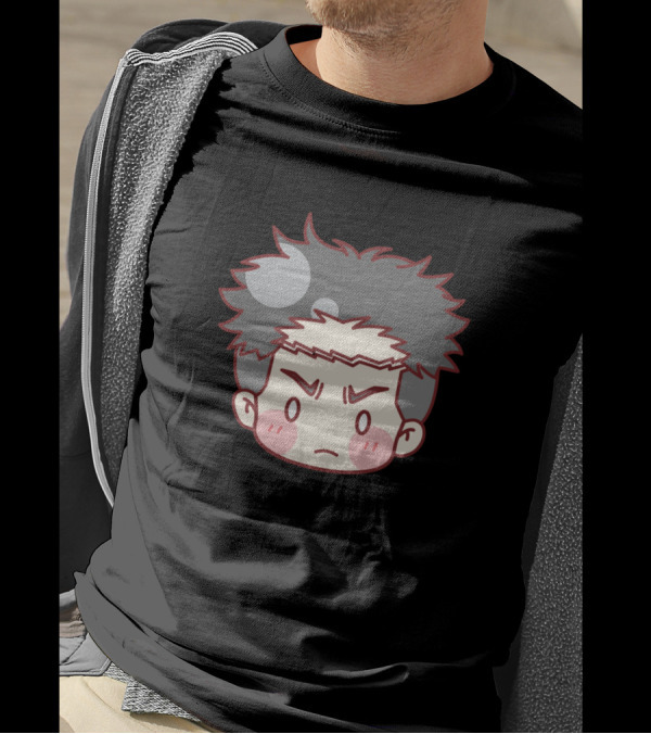 Chibi Hashira Coloured Ver Gyomei Expression T-Shirt