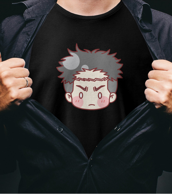 Chibi Hashira Coloured Ver Gyomei Expression T-Shirt