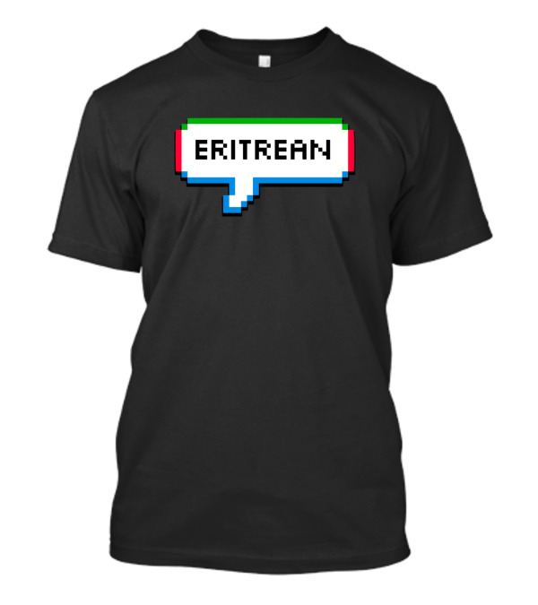 Eritrean Pixel Speech Bubble T-Shirt