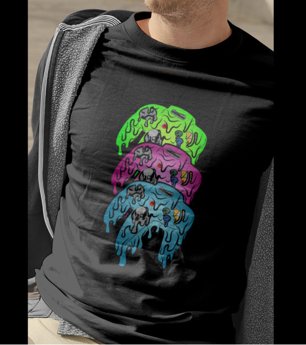N64 Grime Melting Controller Trio T-Shirt