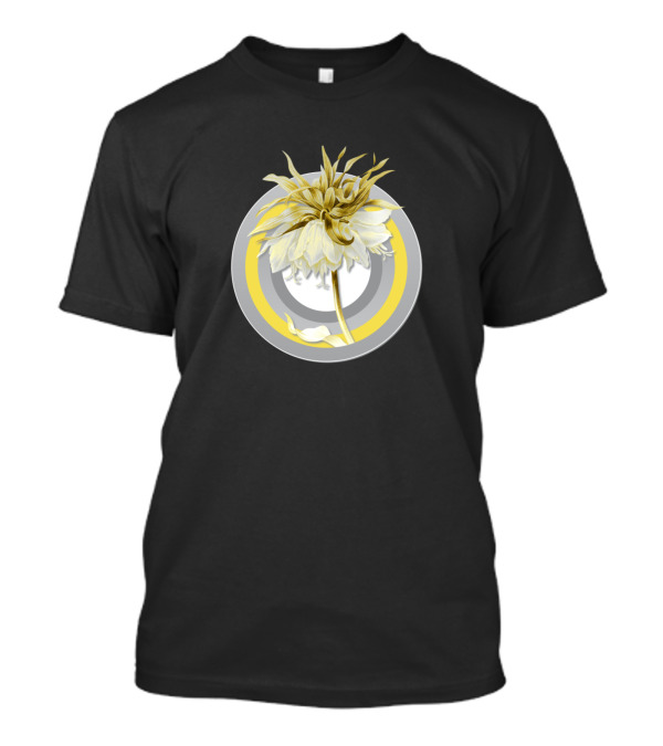 Botanical Kaisers Crown Gray Circle T-Shirt