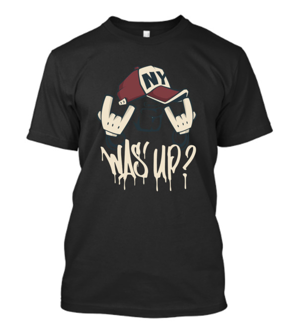NY Cap Was Up Hip Hop Face T-Shirt