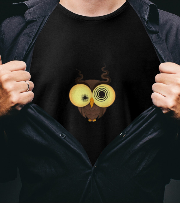 I'm Sorry Did I Roll My Eyes Out Loud Dizzy Owl T-Shirt