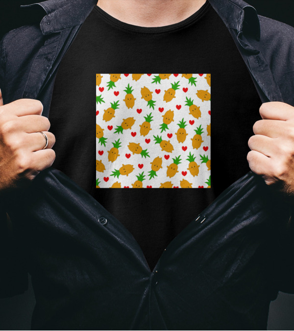 Pineapple Hearts T-Shirt