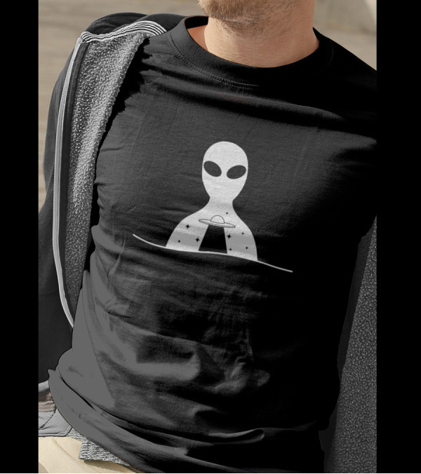Alien Encounter UFO Space Cryptic Collection T-Shirt