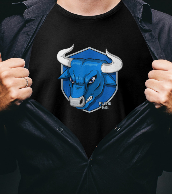 Flite Boi University Of Buffalo Bulls Victor Bull T-Shirt