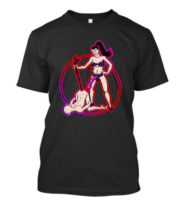 Good Boy 3 Dominant Woman Outline T-Shirt