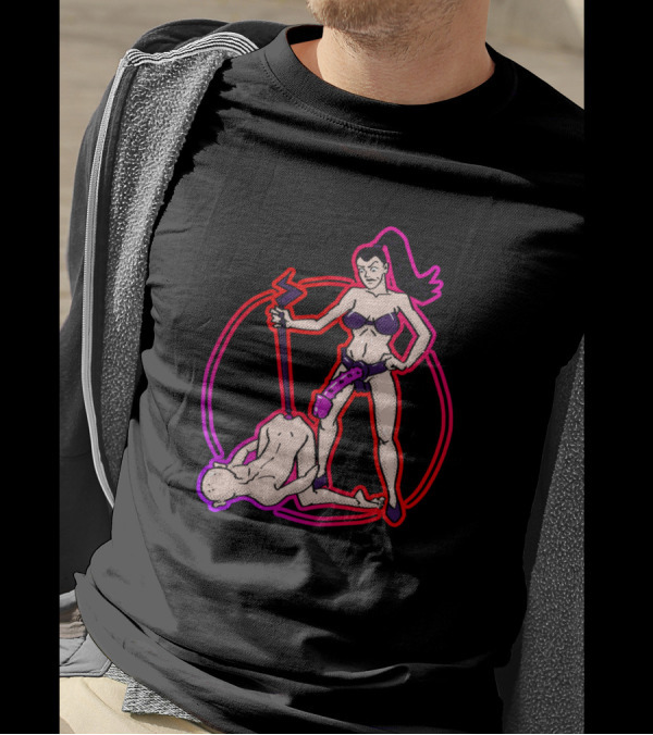Good Boy 3 Dominant Woman Outline T-Shirt