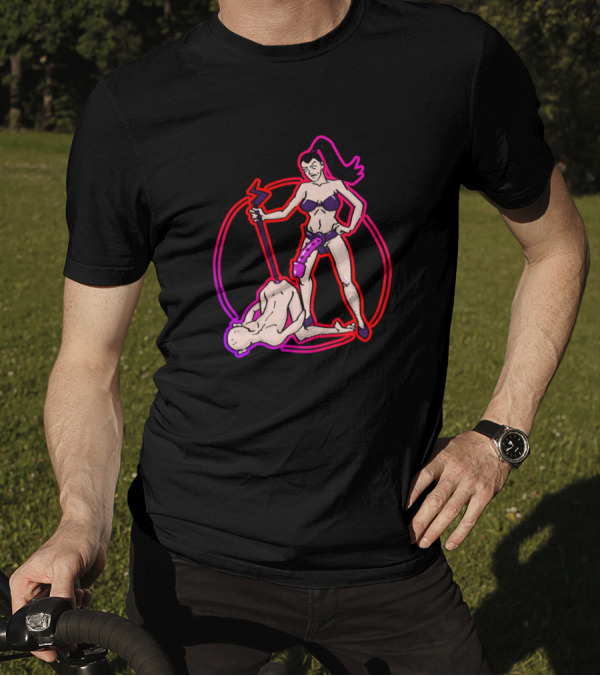 Good Boy 3 Dominant Woman Outline T-Shirt