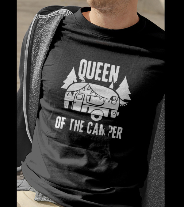 Queen Of The Camper Classy Sassy Smart Assy Camping RV T-Shirt