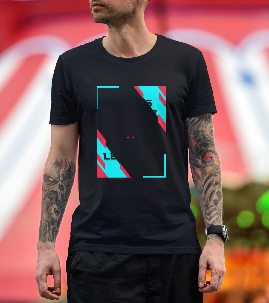 Gamers Dont Age We Level Up Red Blue Gamer Headset T-Shirt