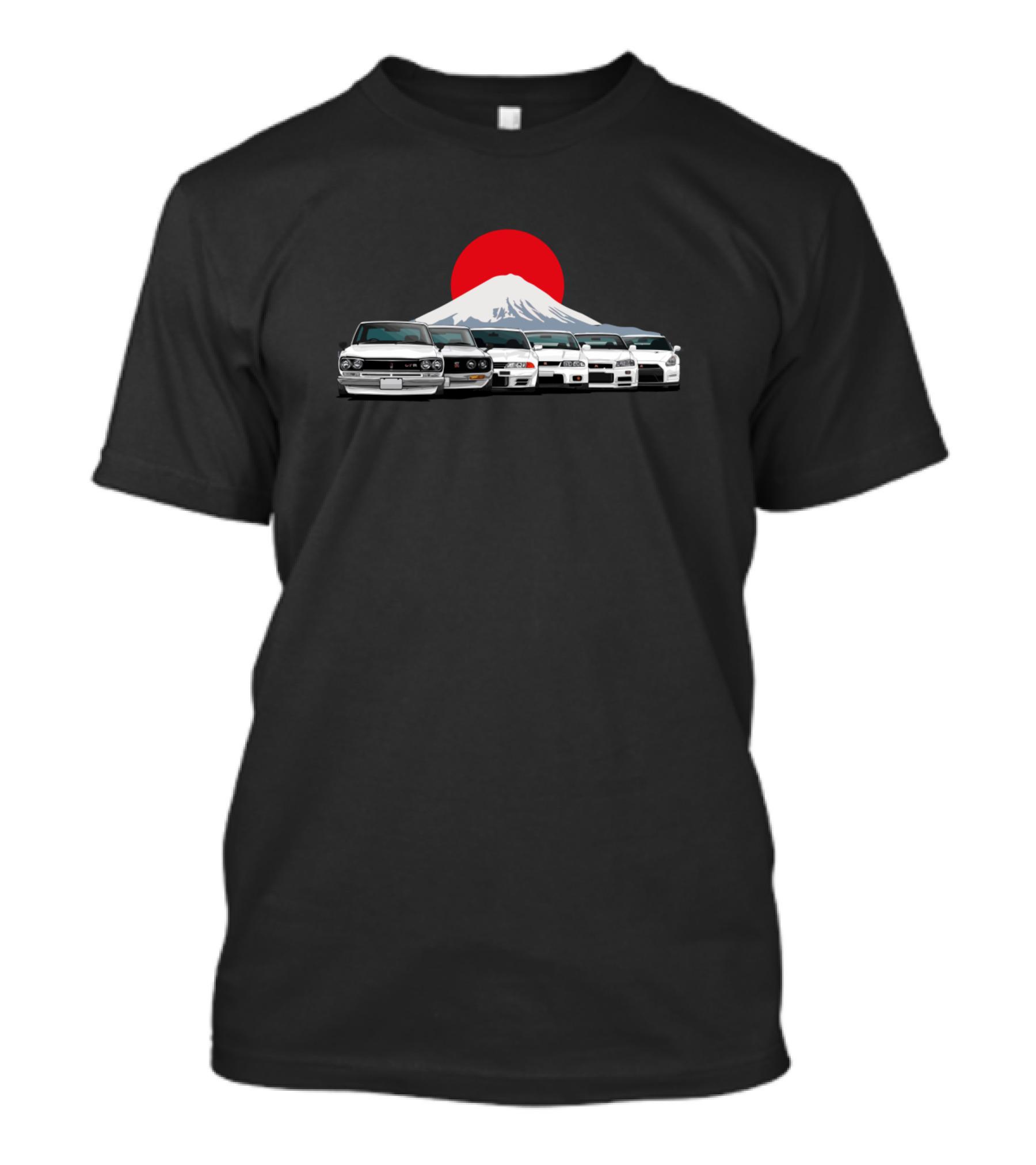 Gt R Generations Japanese Skyline Evolution T-Shirt