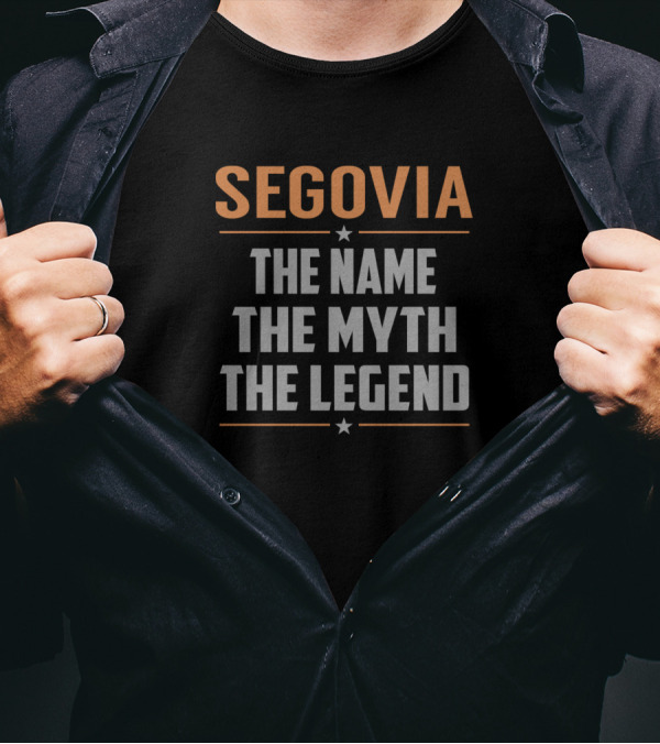 Segovia The Name The Myth The Legend Iconic Appreciation T-Shirt