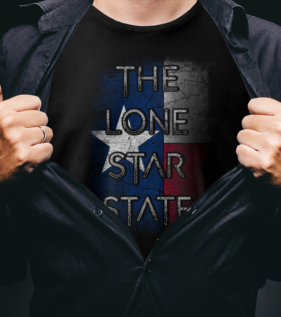 The Lone Star State Texas Flag T-Shirt