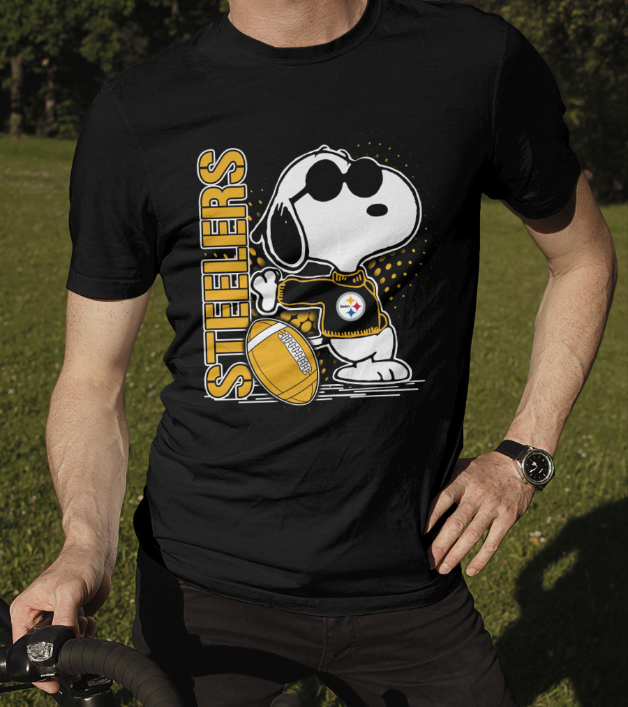 Steelers Snoopy Football Team T-Shirt