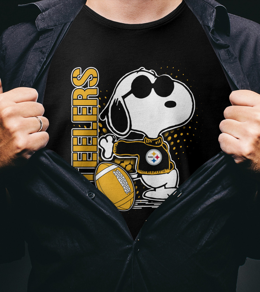 Steelers Snoopy Football Team T-Shirt
