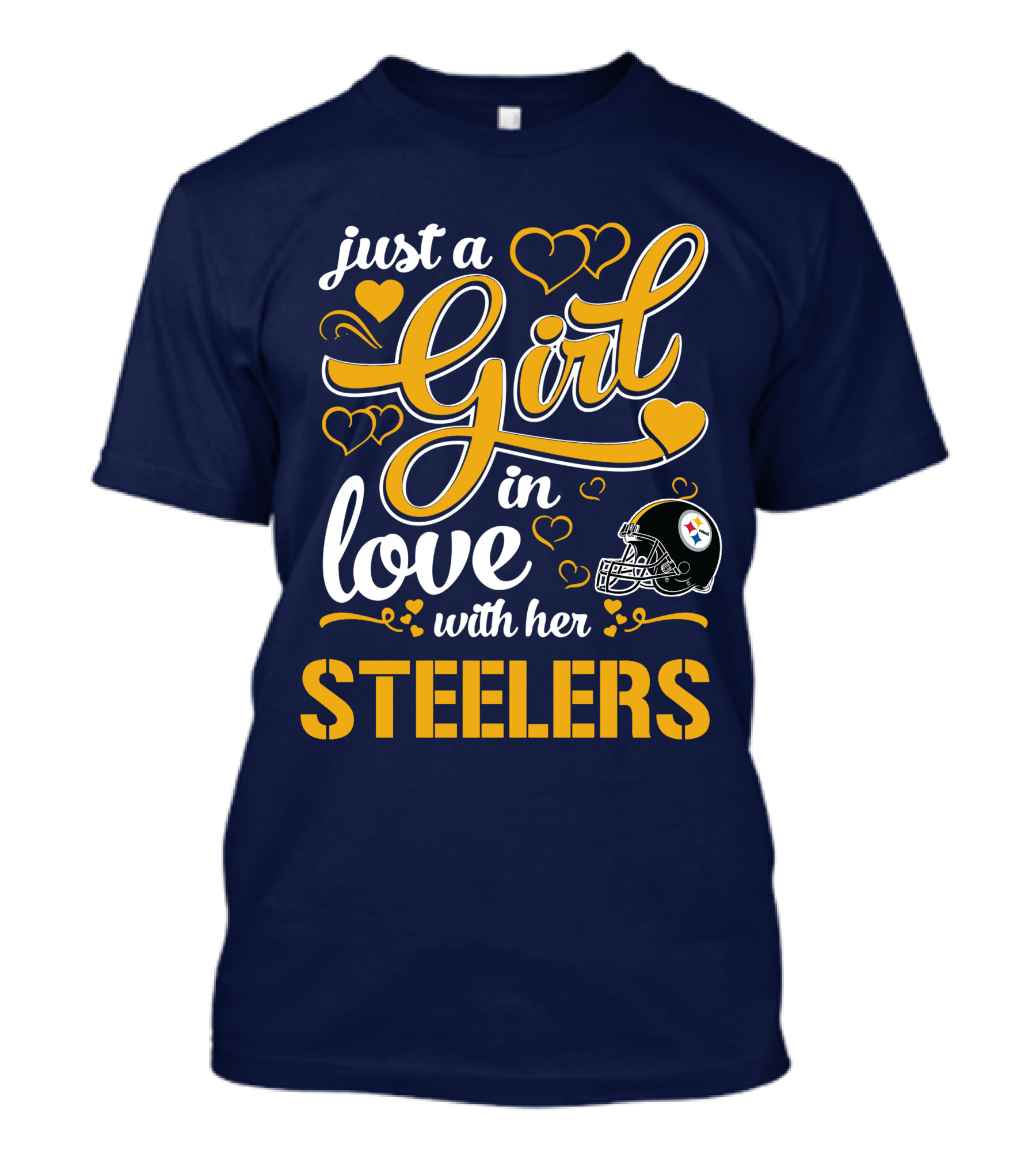 Just A Girl In Love With Her Pittsburgh Steelers T-Shirt