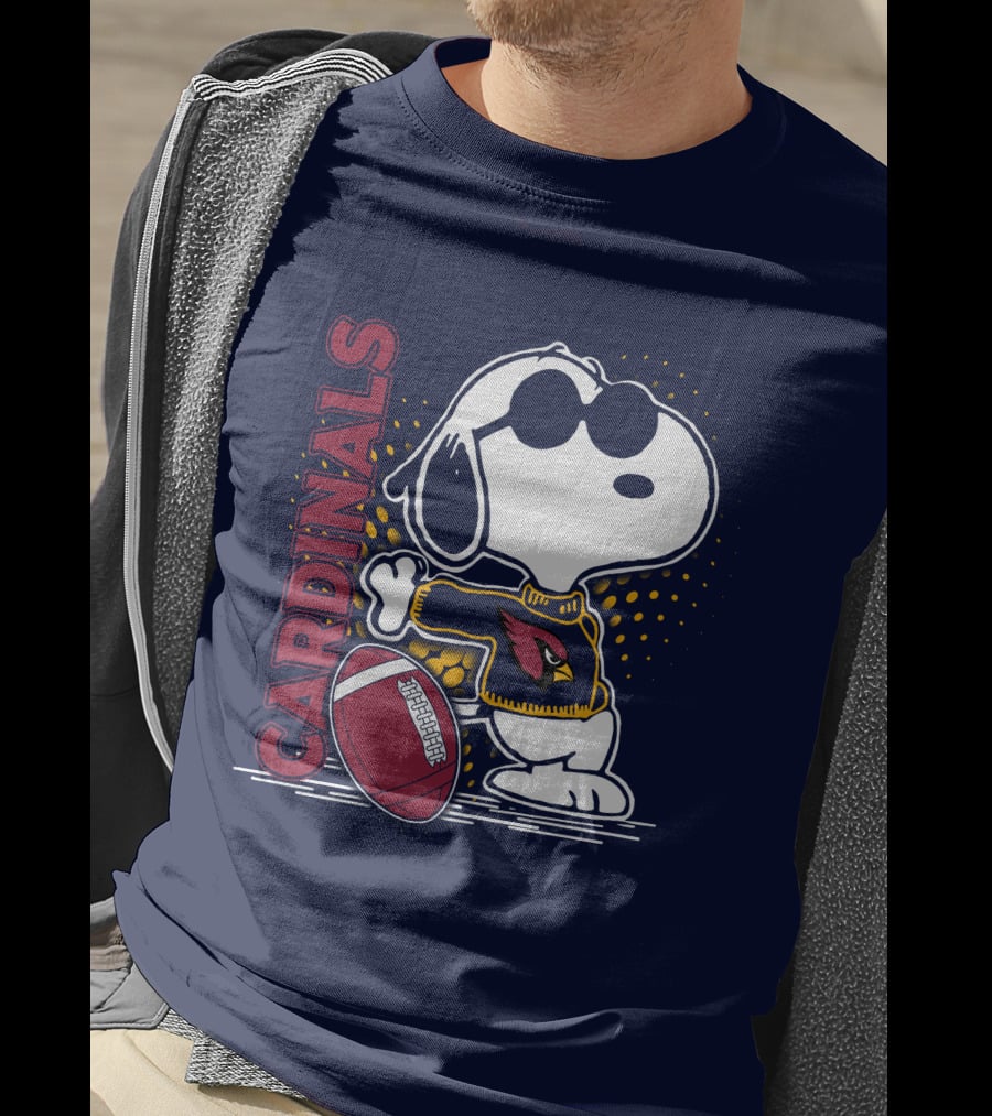 Cardinals Snoopy Arizona Football T-Shirt
