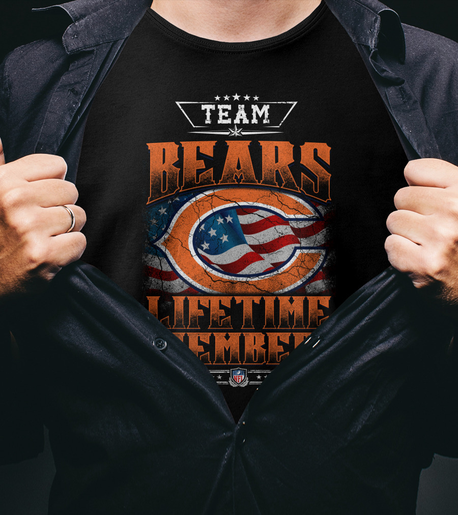Team Bears Lifetime Member Nfl T-Shirt