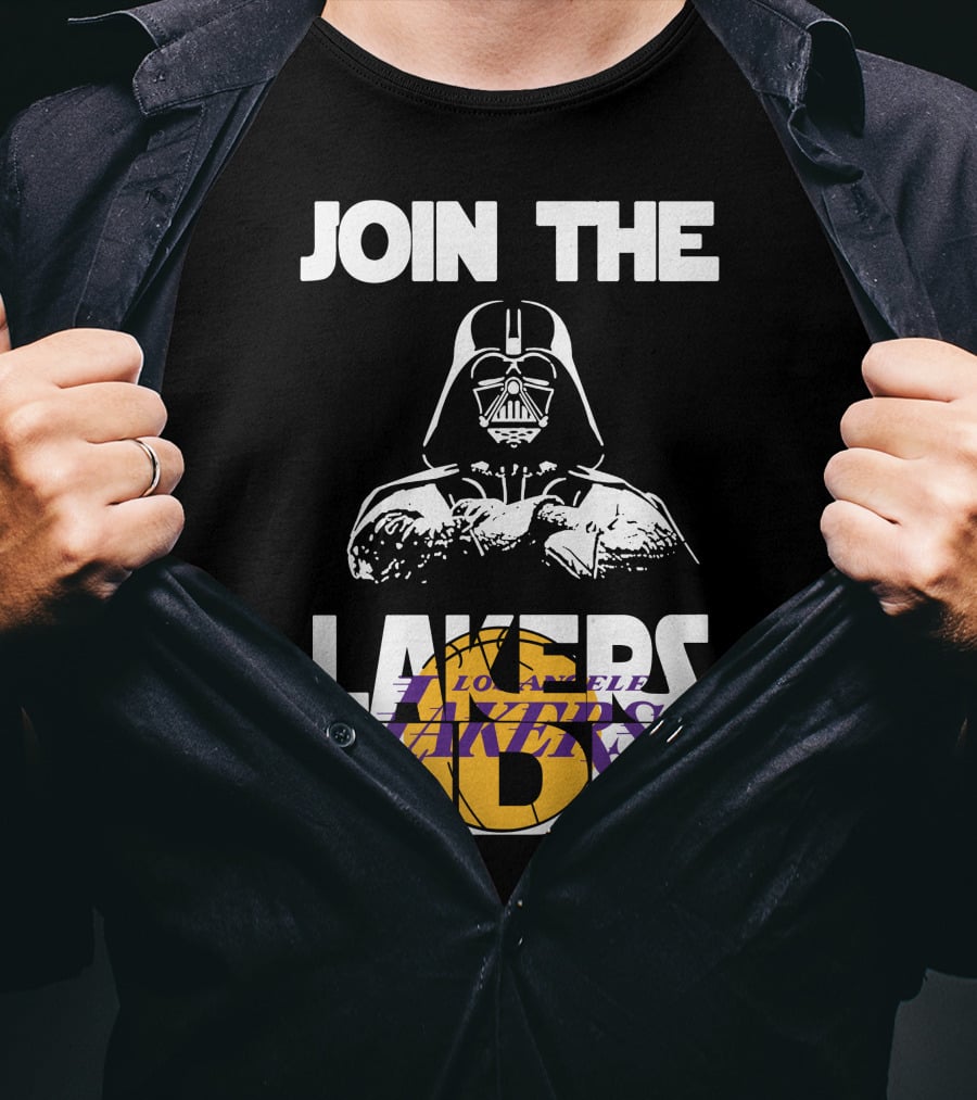 Join The Los Angeles Lakers Side T-Shirt